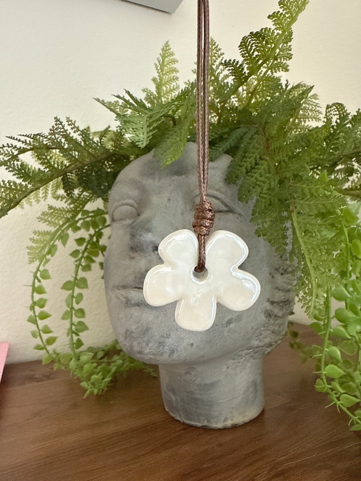 Flores de cerámica