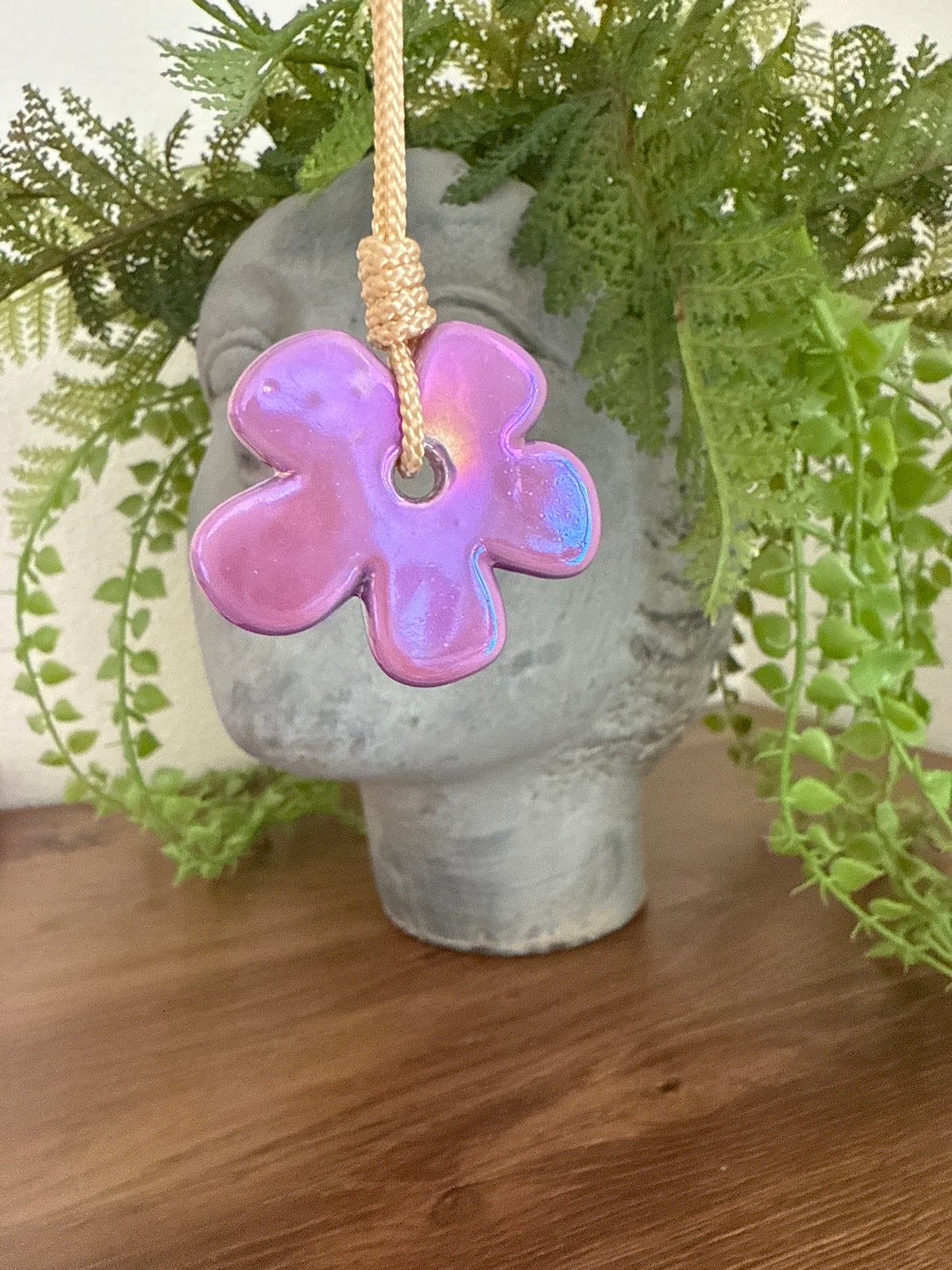 Flores de cerámica