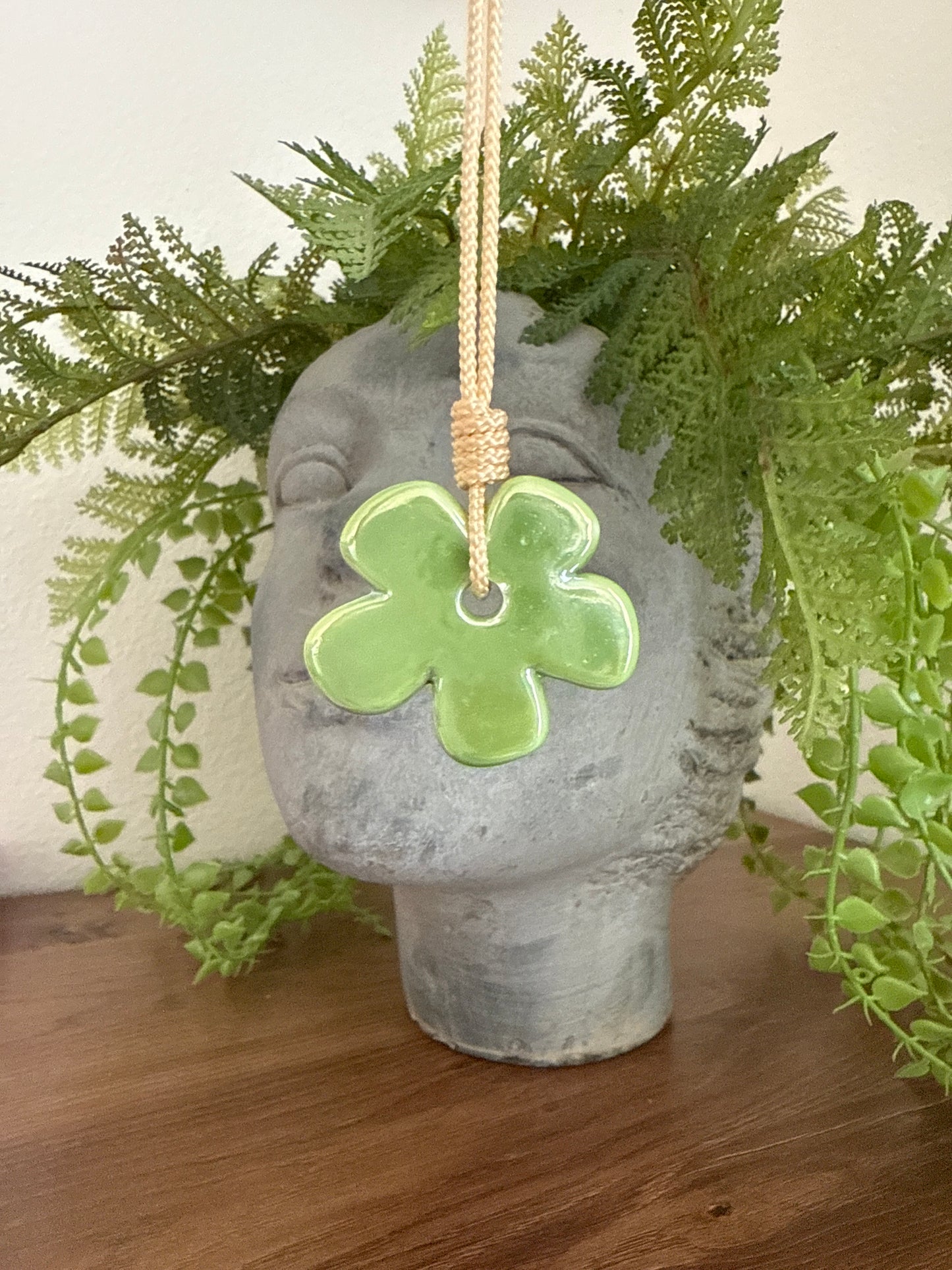 Flores de cerámica