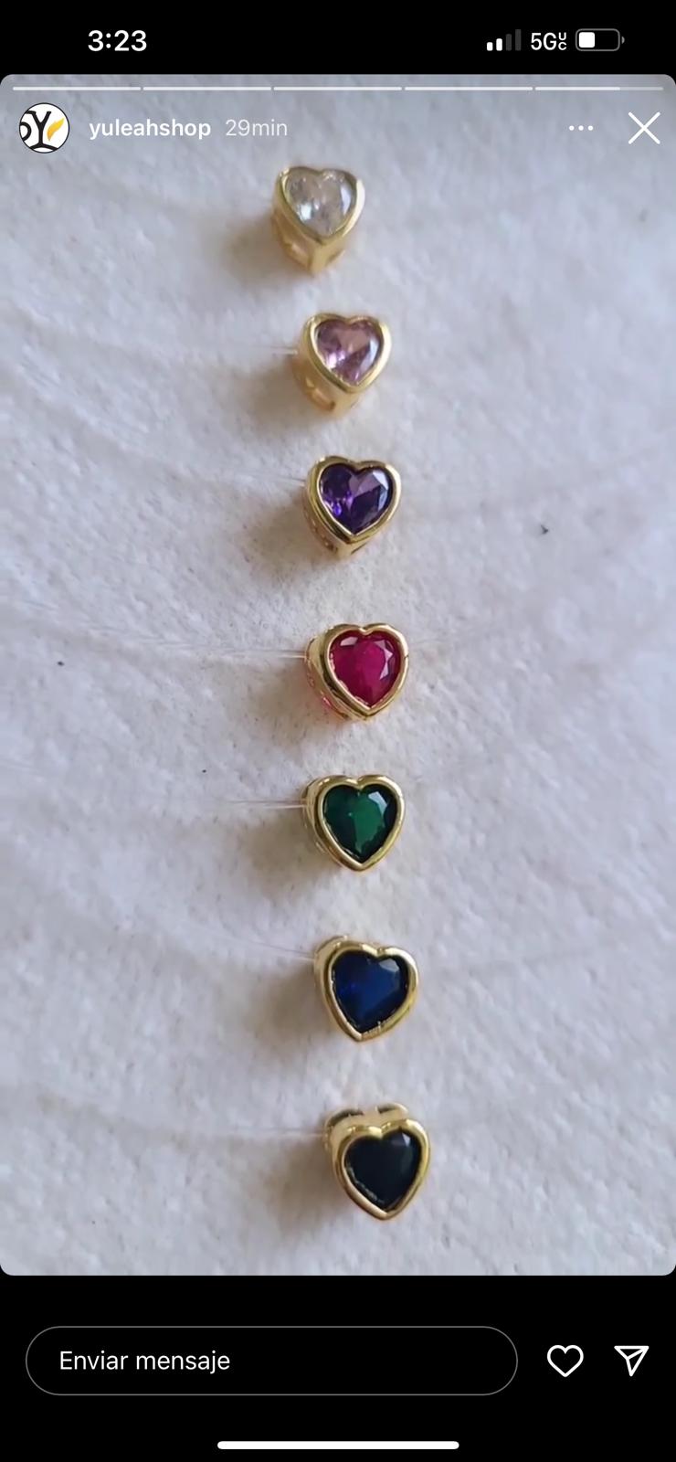 Corazon en varios colores