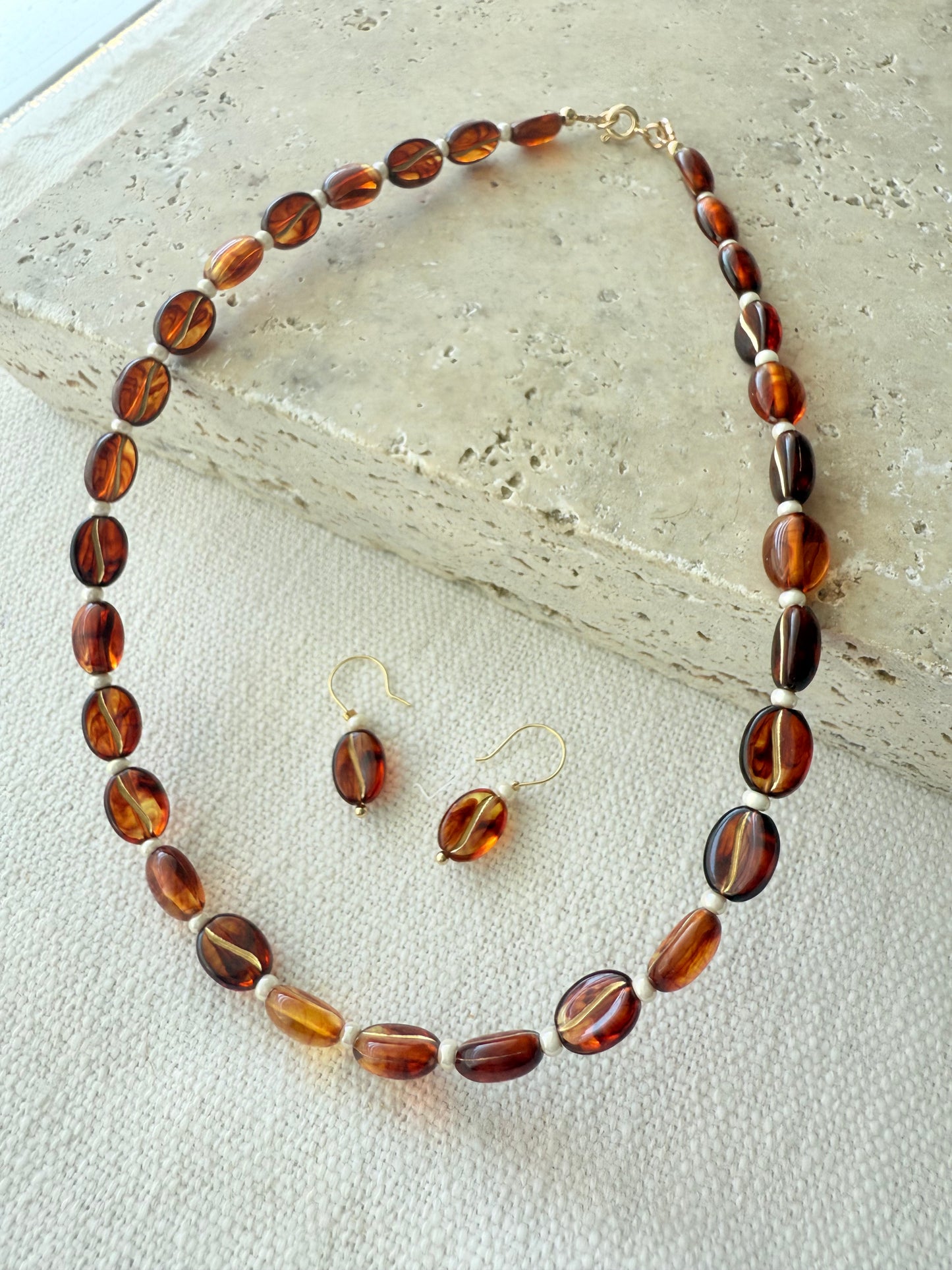 Juego con granos de café