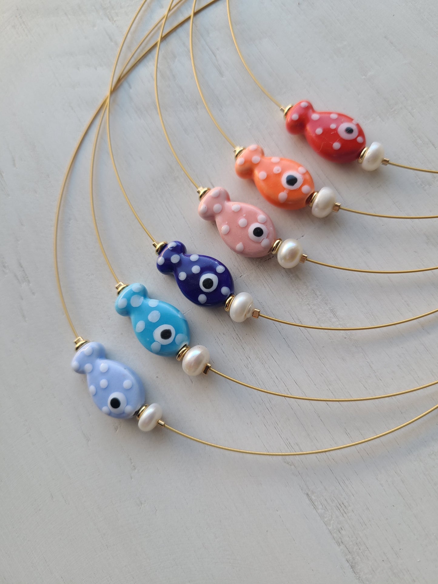 Peces de cristal
