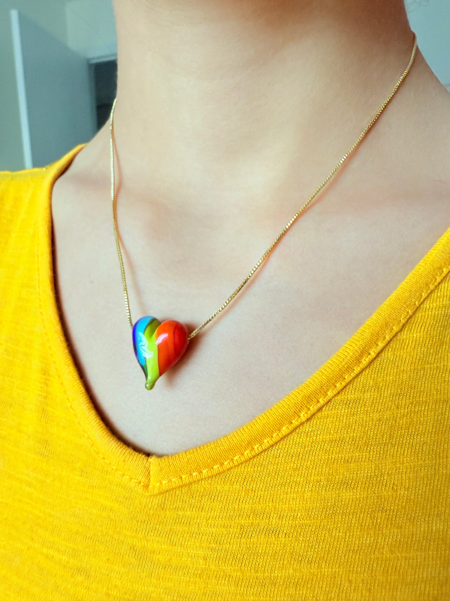 Corazón de colores