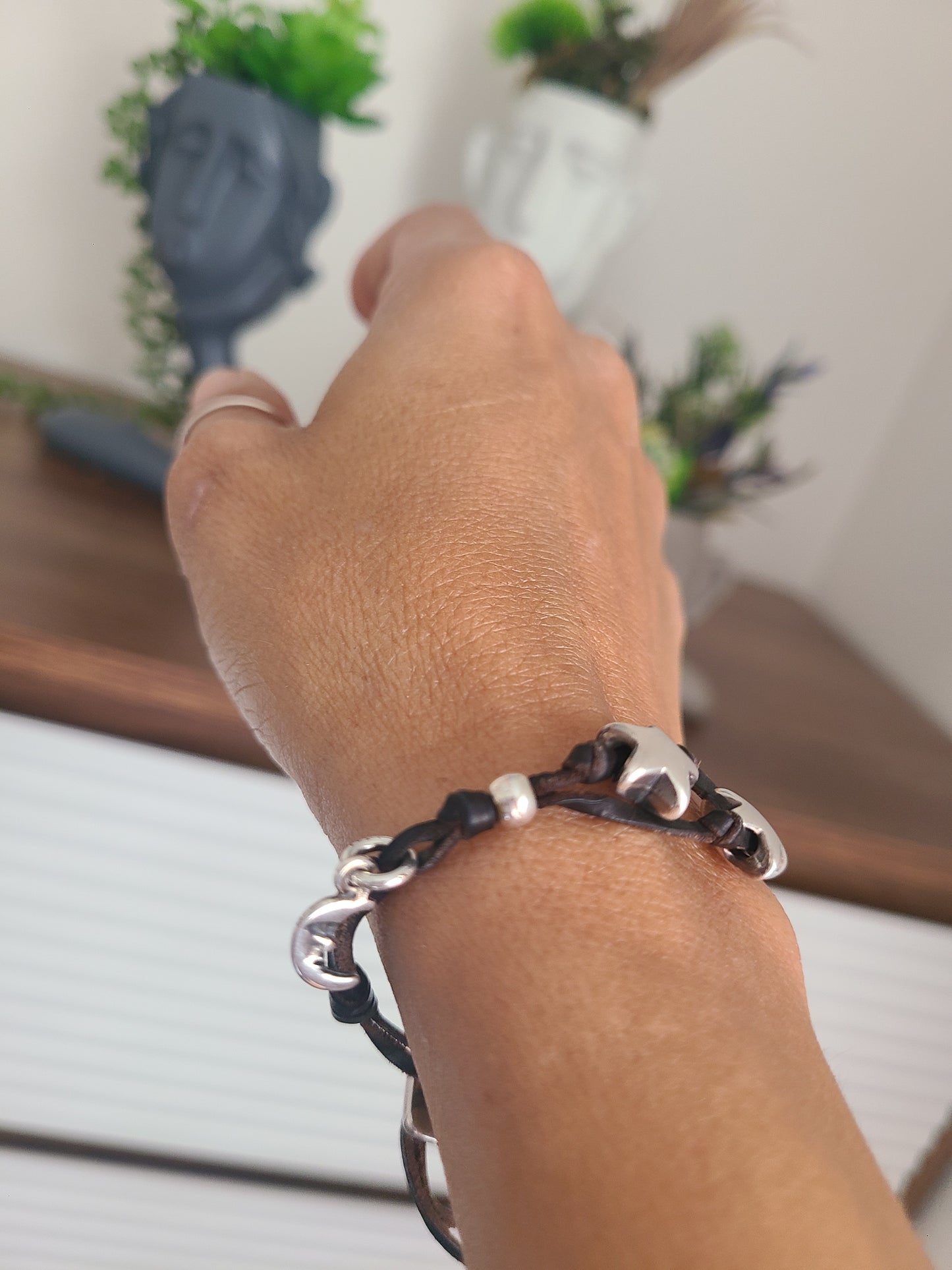 Pulseras de cuero