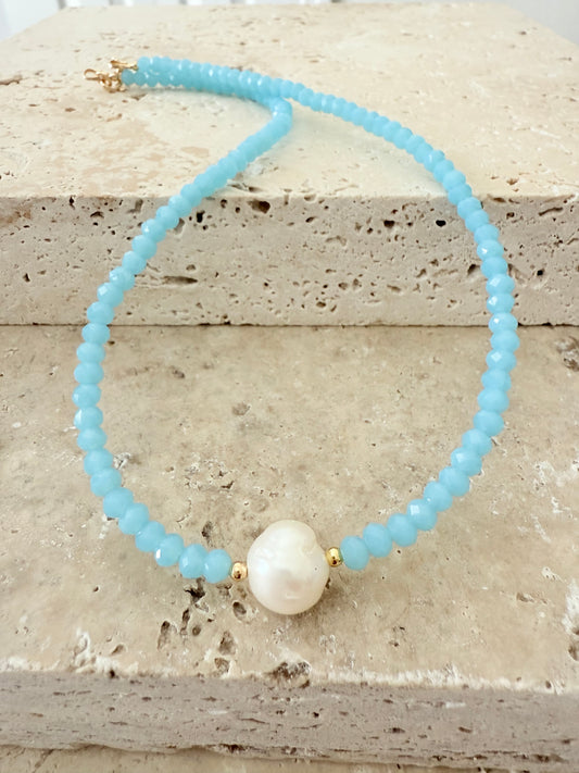 Gargantillas en Azul