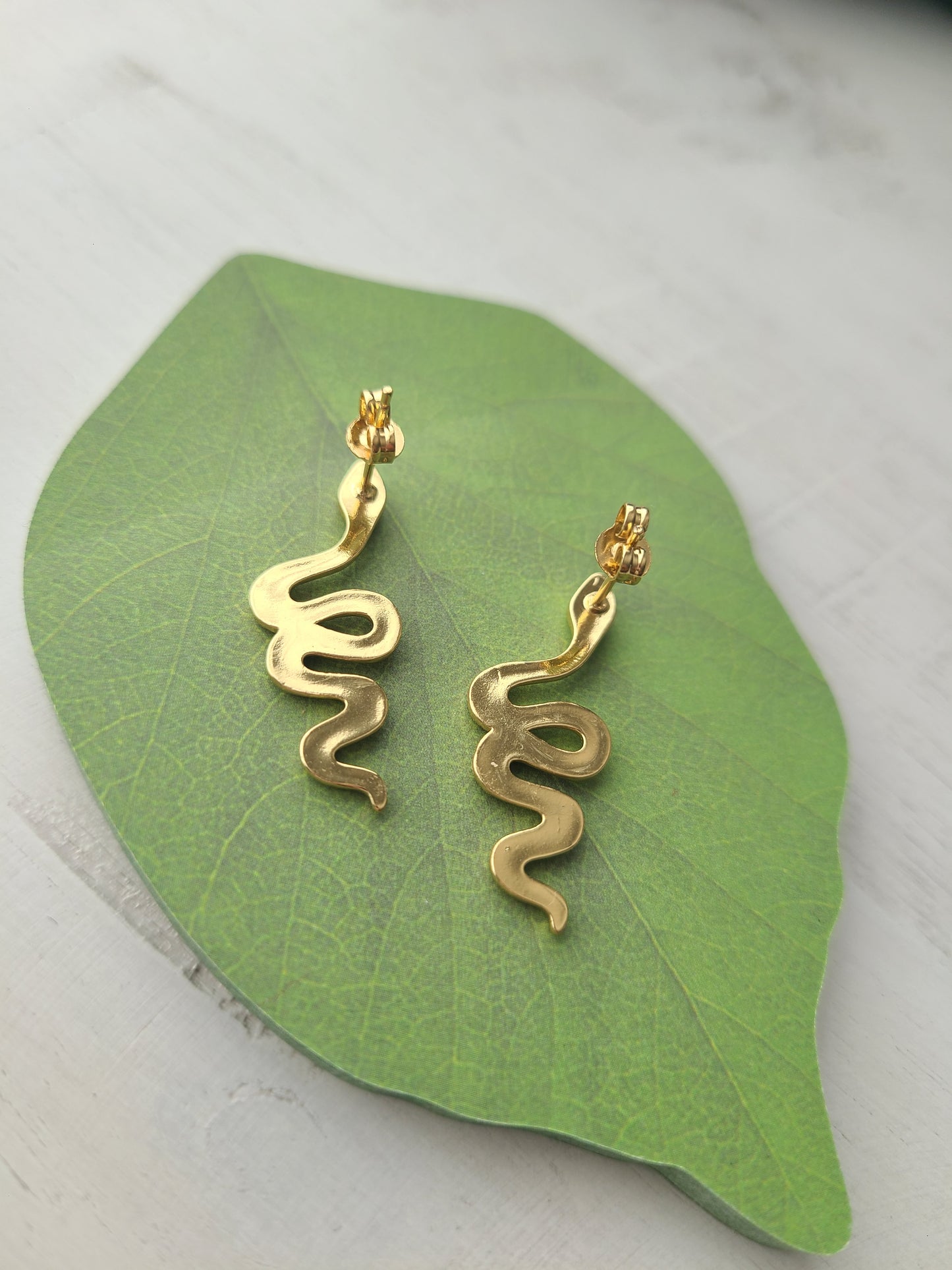 Aretes de Serpiente.