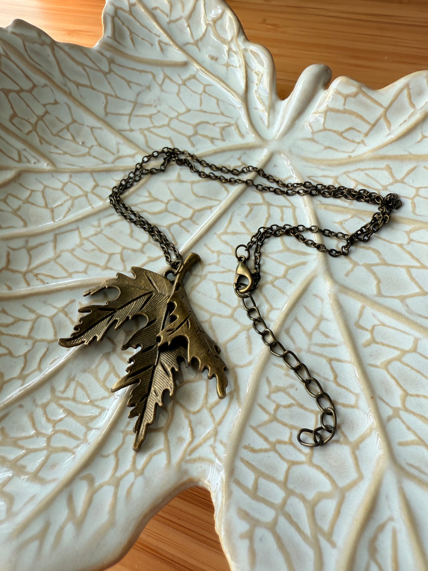 Cadena de hoja de Otoño.