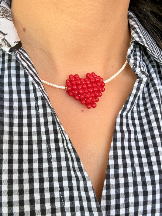Corazón rojo