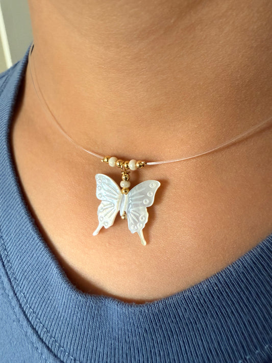 Mariposa de nacar