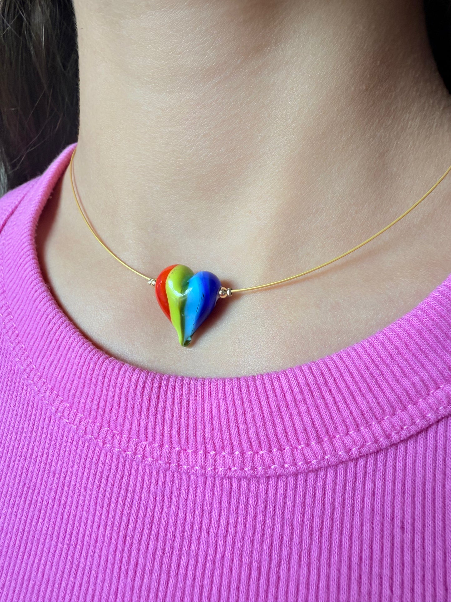 Corazón de colores