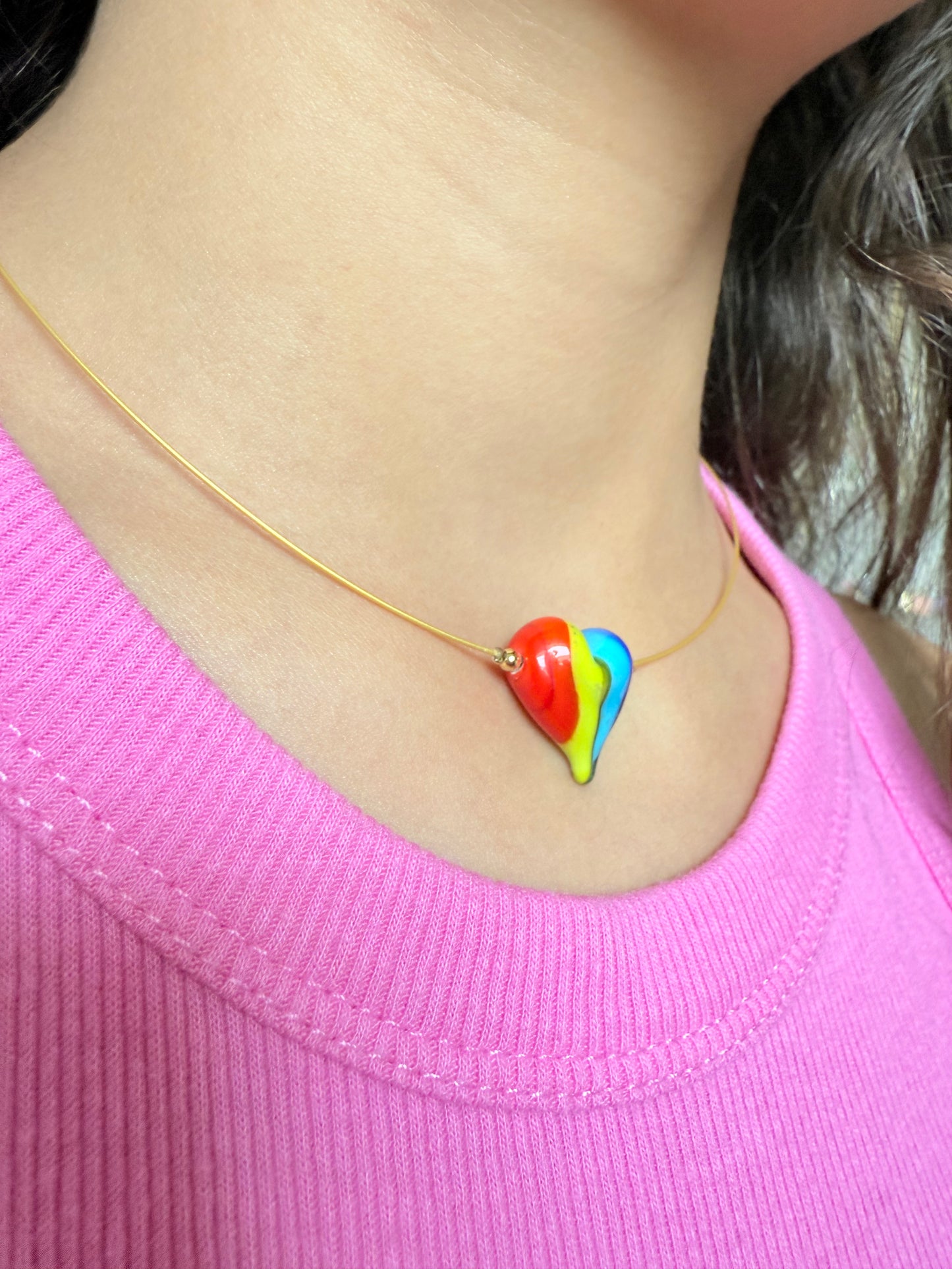 Corazón de colores