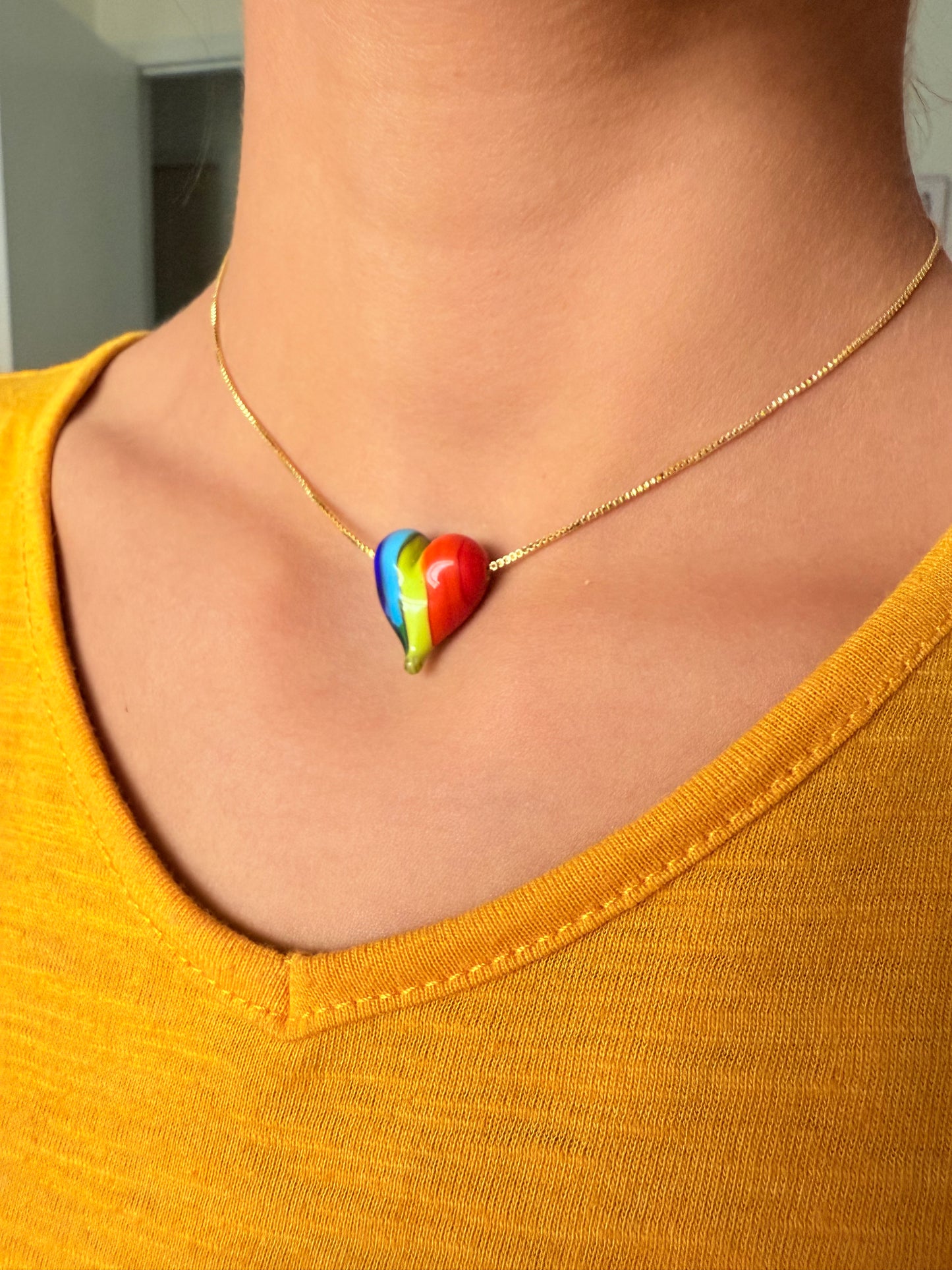 Corazón de colores