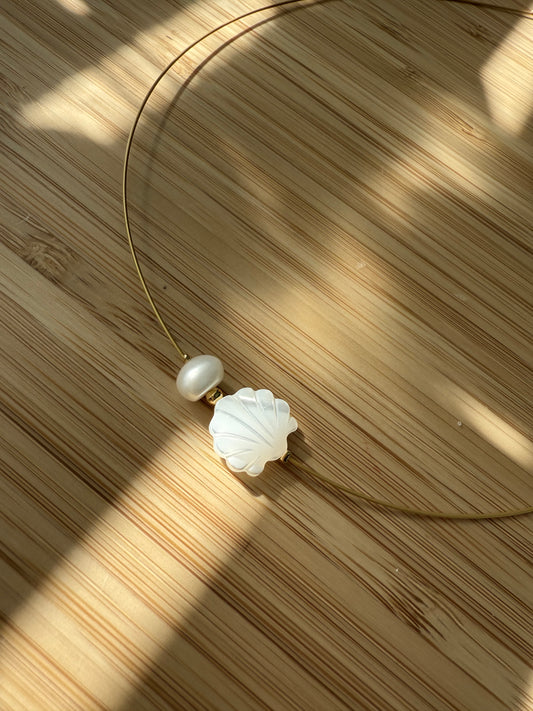 Concha y  perla (Lee la descripción)